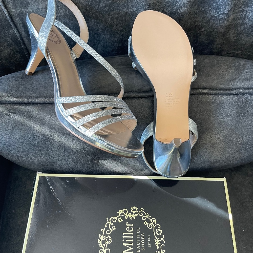 Silver Dress Shoes